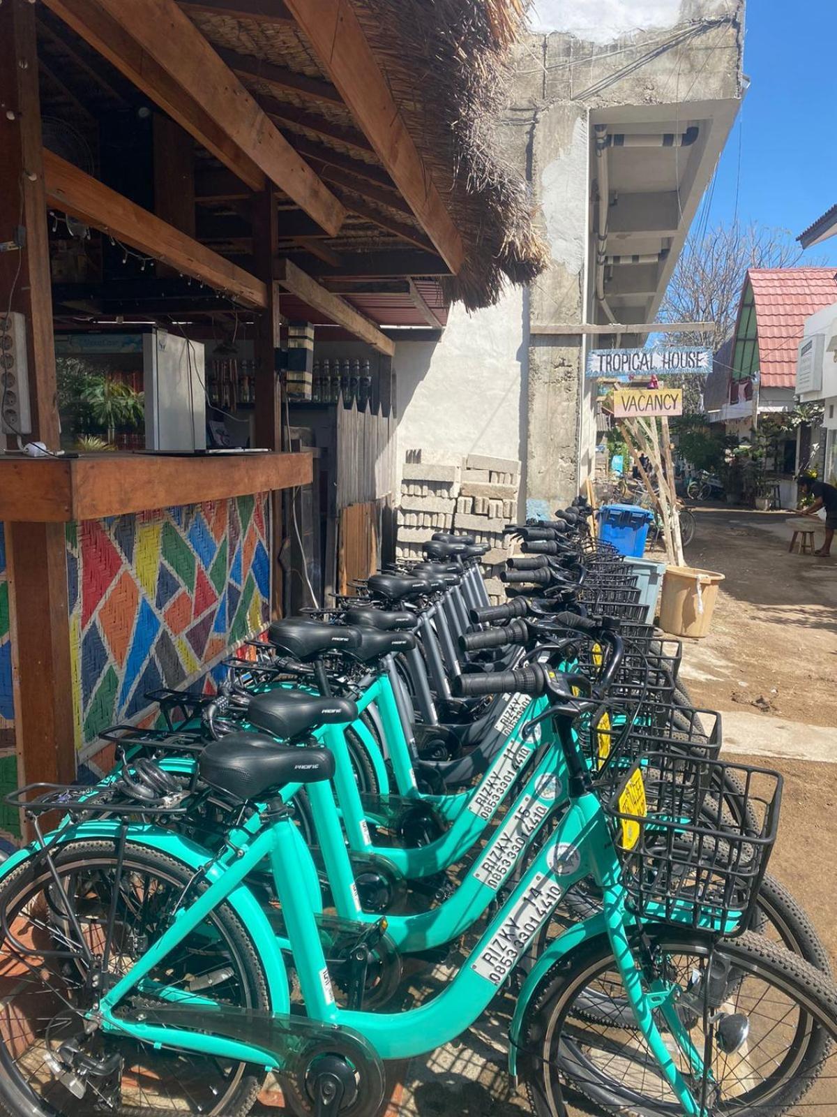 Tropical House Bungalows Gili Trawangan Exterior foto