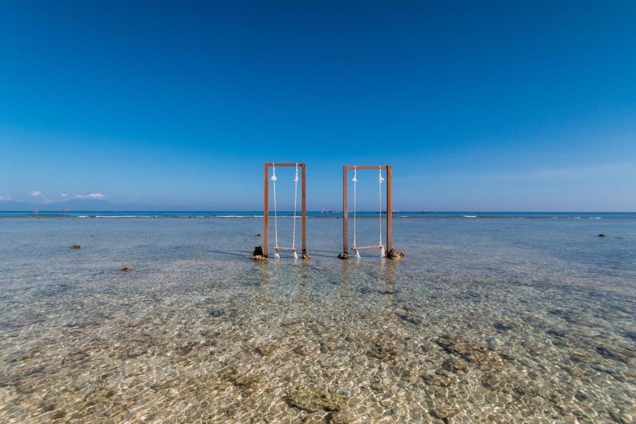 Tropical House Bungalows Gili Trawangan Exterior foto